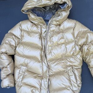 Bonpoint Metallic Gold Jacket